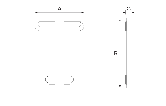 dww website dimensioned drawings wall channel bracket