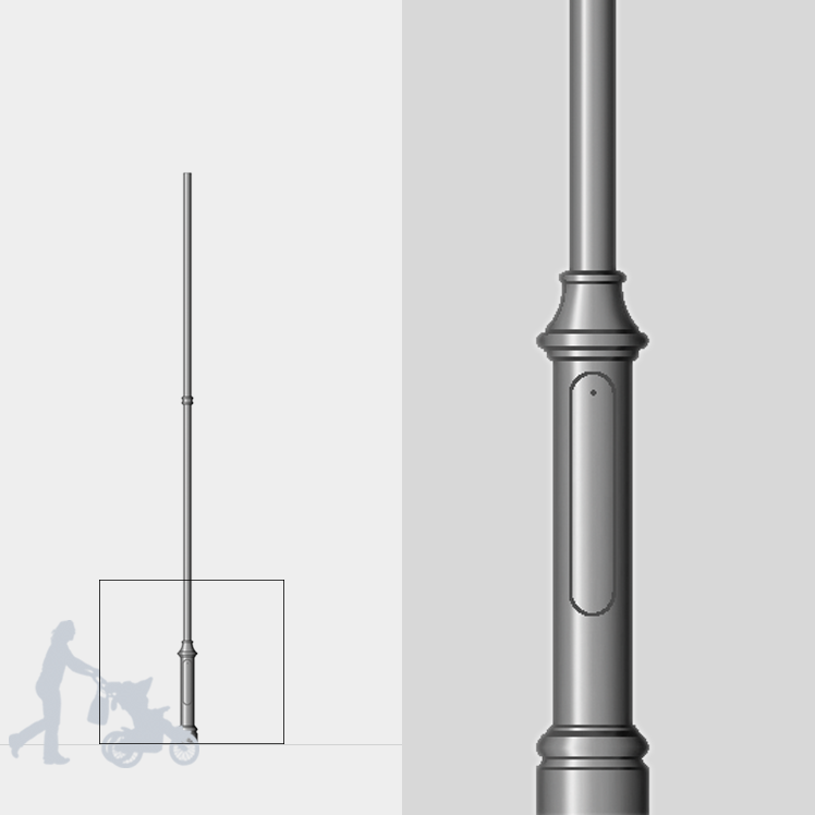 Cardiff Large Standard Column Product image 748x748px