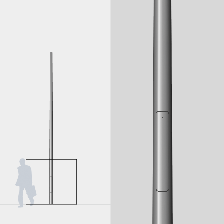 Conical 6m Standard Column Product image 748x748px