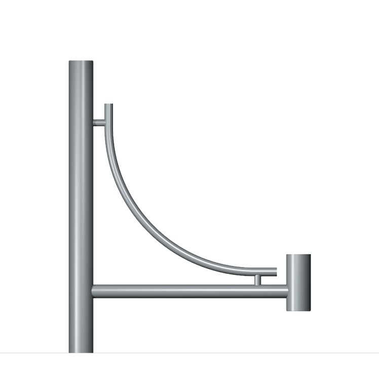 Inverted Genus Post Top Column bracket Product image 748x748px