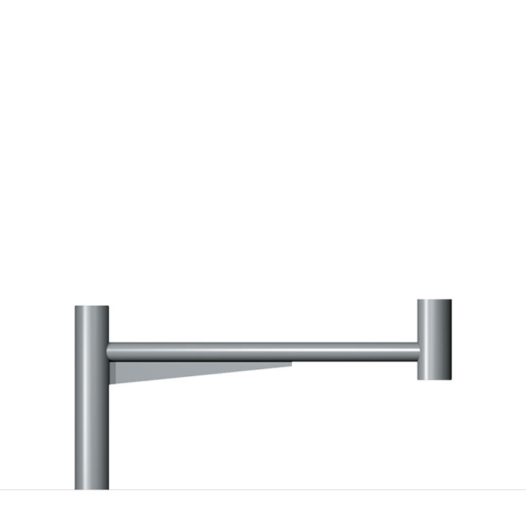 Linear Post Top Entry Column bracket Product image 748x748px