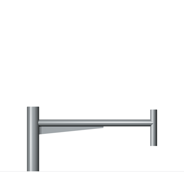 Linear Top Entry Column bracket Product image 748x748px2