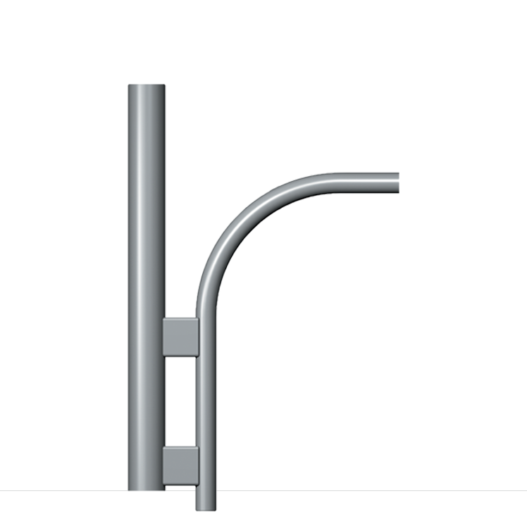 Teca Side Entry Column bracket Product image 748x748px