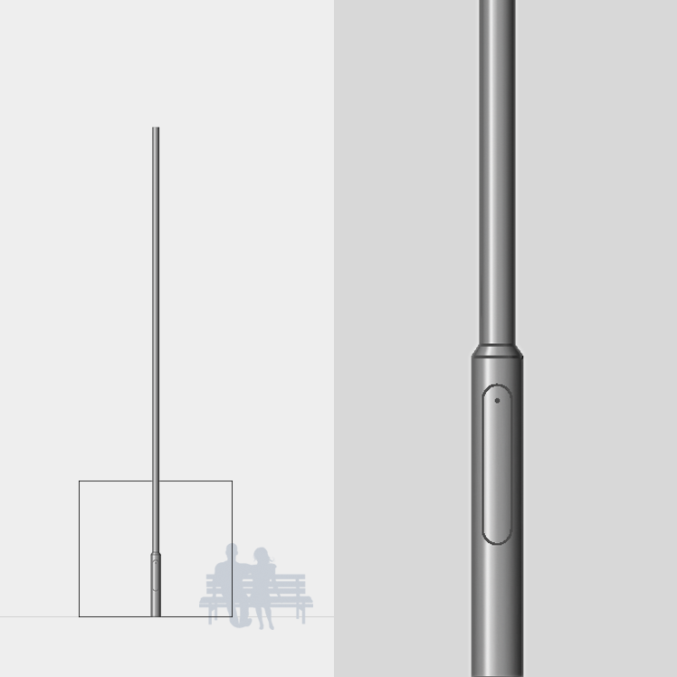 Tubular Large Standard Column Product image 748x748px