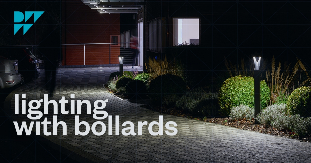 How To Light With Bollards Illuminated Bollards Dw Windsor